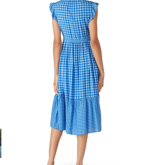 Draper James Flutter Sleeve Patio Shirtdress - Picture 2 of 7